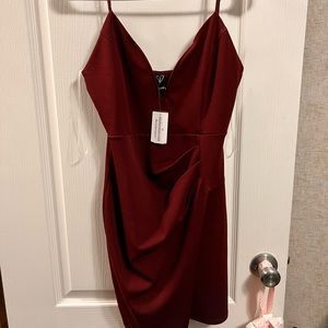 Windsor Burgundy Red Cocktail Dress